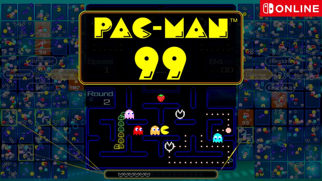 Pac-Man 99 Now Available For Nintendo Switch Online Members