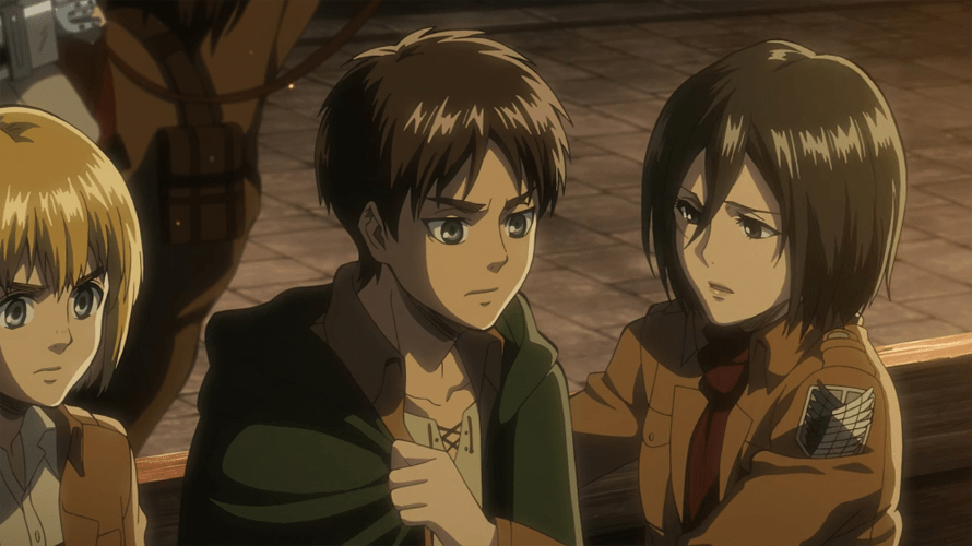 eren and mikasa