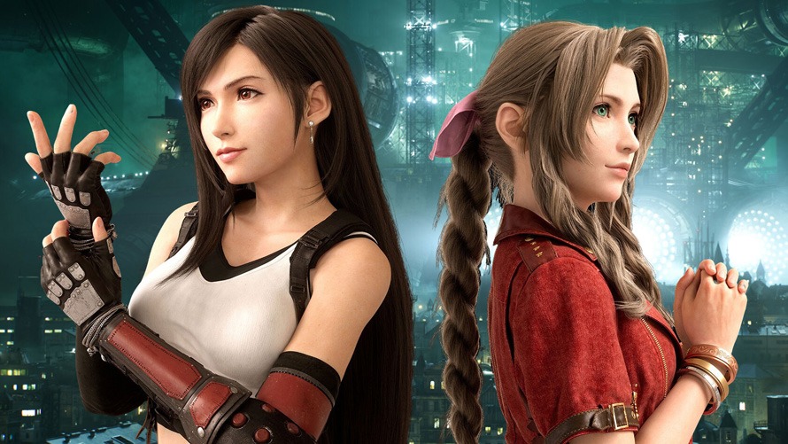 Final Fantasy VII Remake Aeith and Tifa