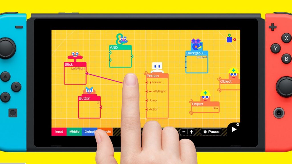 Nintendo’s New Software Will Teach You How to Create Video Games