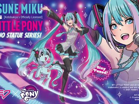 Hatsune Miku Teams Up with My Little Pony for Collaboration Figure