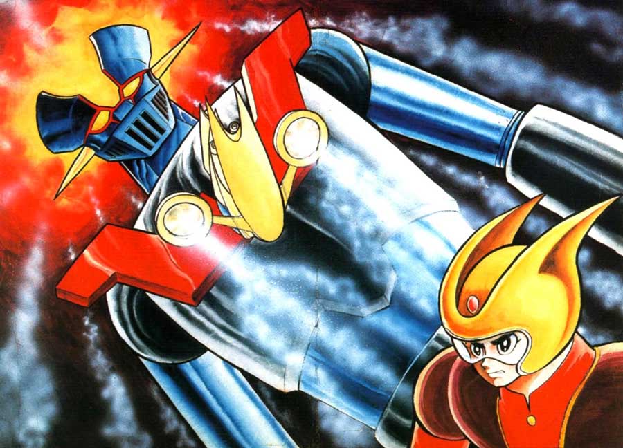 Mazinger Z art by Go Nagai