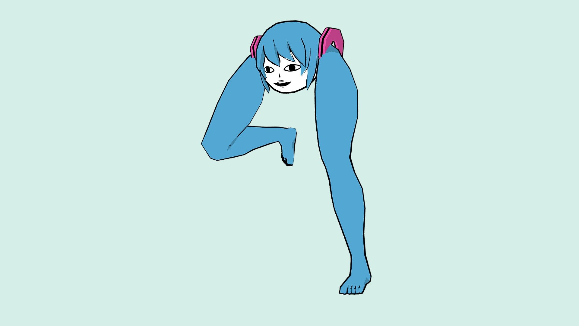 hatsune miku human girl vocaloid hatsune miku human girl