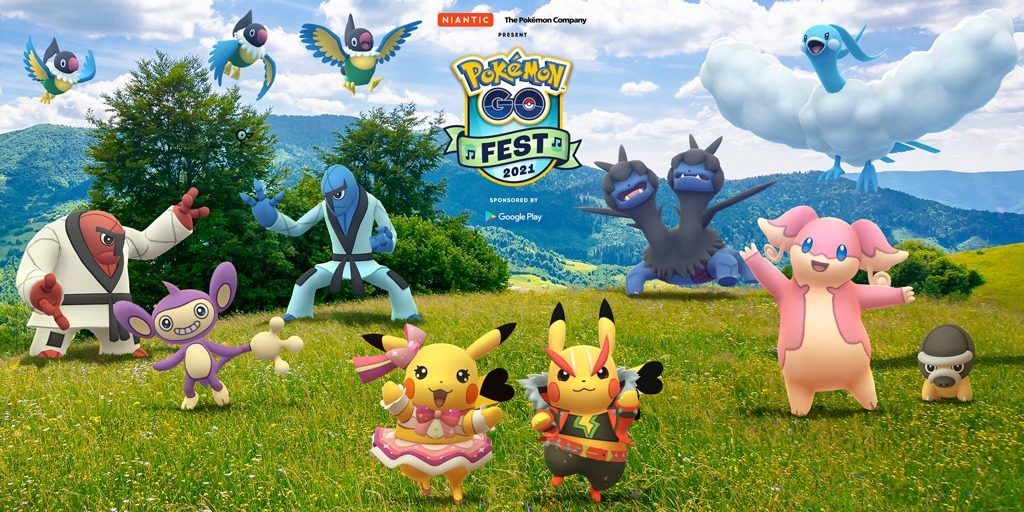 Pokémon GO Fest 2021 Shares Details for July Event