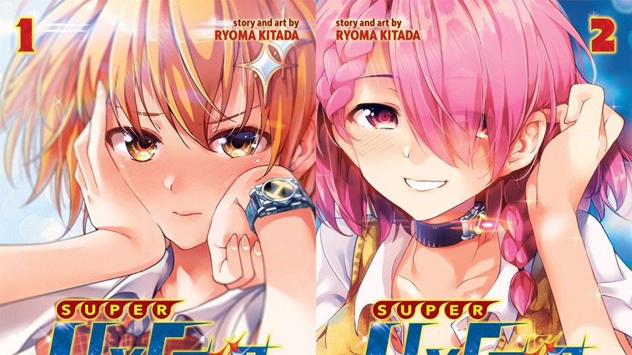 Super HxEros manga volumes 1 and 2