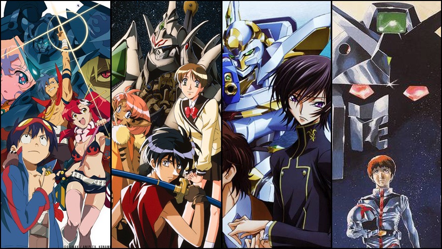 Top 10 Anime Mecha Series  Videos on WatchMojocom