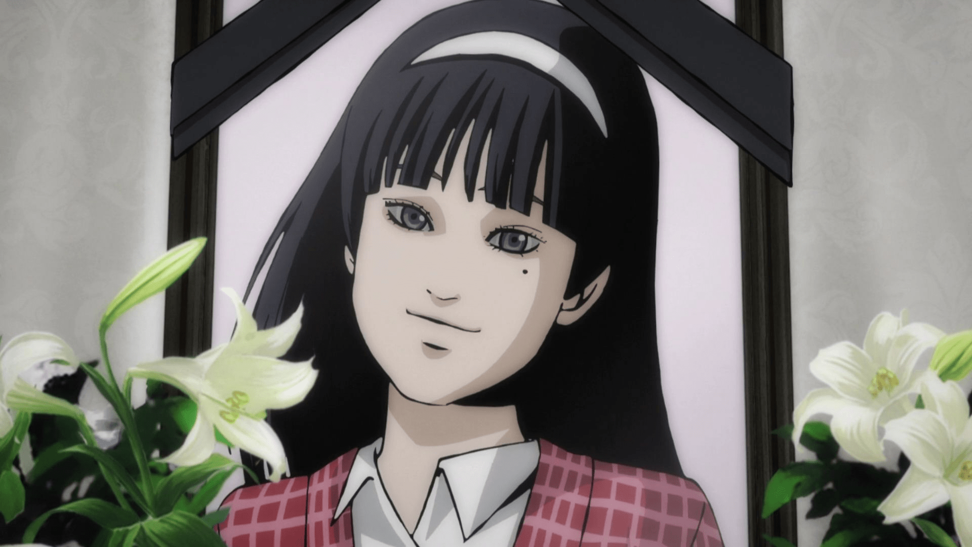 Tomie in anime form