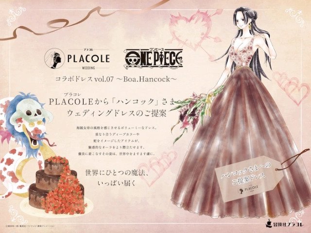 One Piece Reveals Nami and Vivi's Wedding Dresses