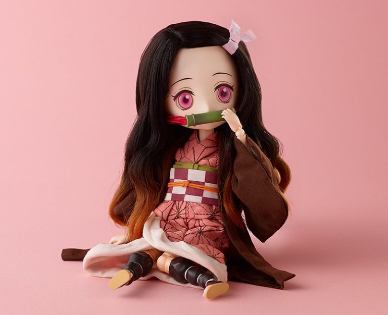 nezuko clay figure