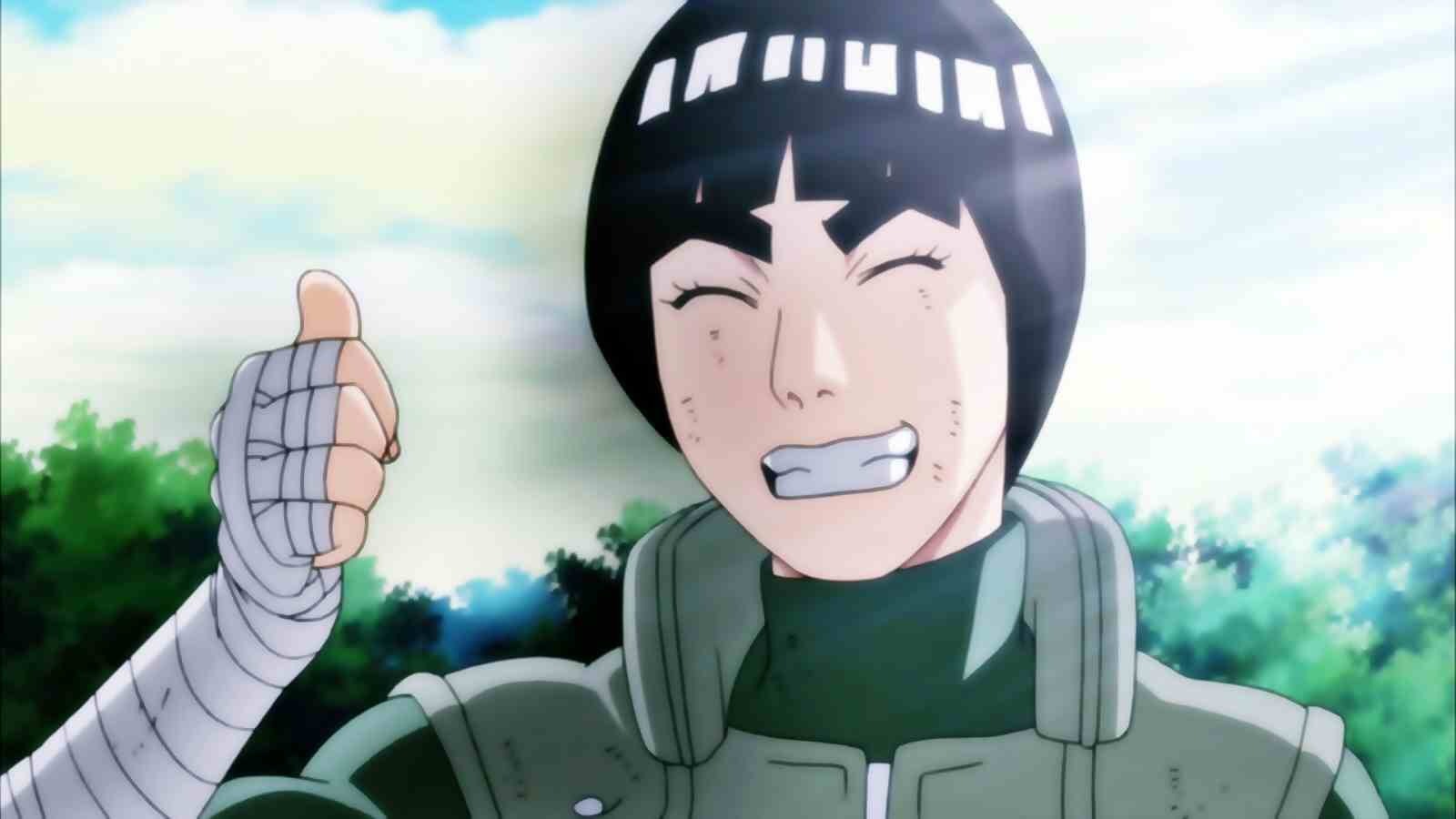 Imagine the Olympics with Rock Lee and other anime stars competing!