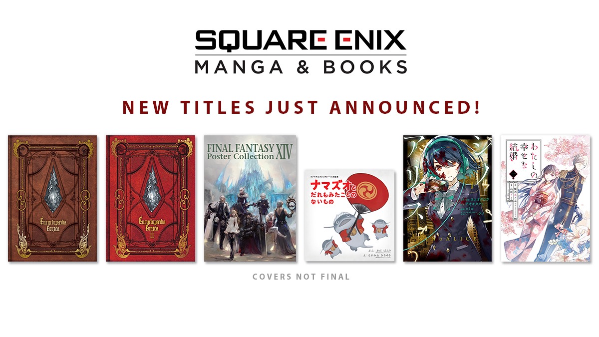 Square Enix Manga And Books Gives Fans A Little Bit Of Everything