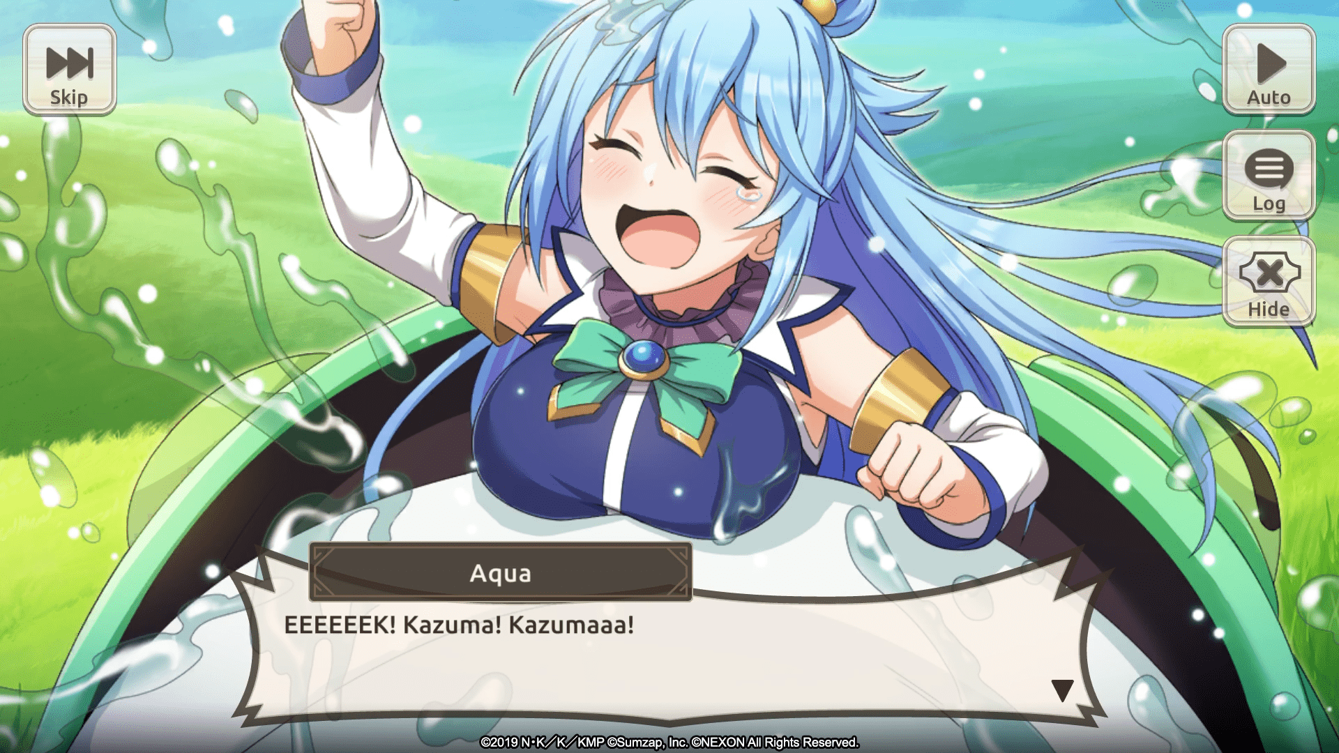 Download Join the fantasy adventure of Kazuma and Aqua