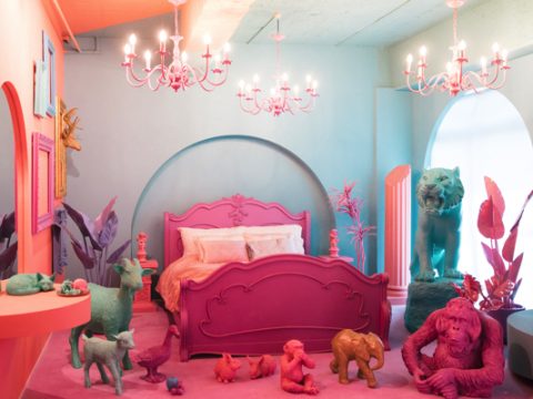 Get Stylish and Colorful in this Harajuku Hotel Room