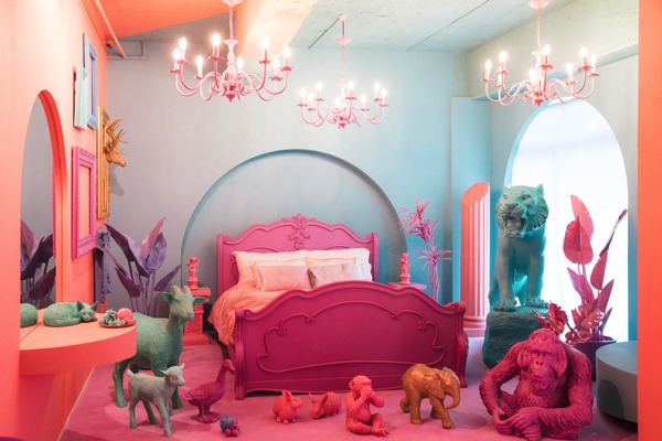 Get Stylish and Colorful in this Harajuku Hotel Room