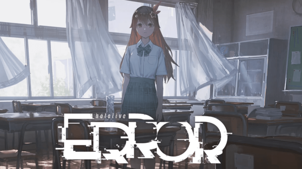 hololive ERROR brings you into a virtual horror story
