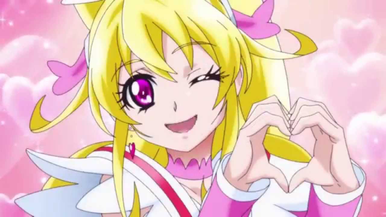 Cure Heart introduces an episode of Happiness Charge