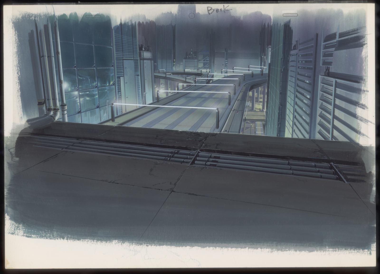 Anime Architecture: Backgrounds of Japan, including Ghost in the Shell |  The Strength of Architecture | From 1998