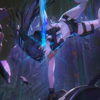 Black Rock Shooter DAWN FALL Anime’s Third Visual is Here with Strength