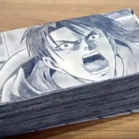 Amazing Attack on Titan Flipbook Took Over 400 Hours to Draw
