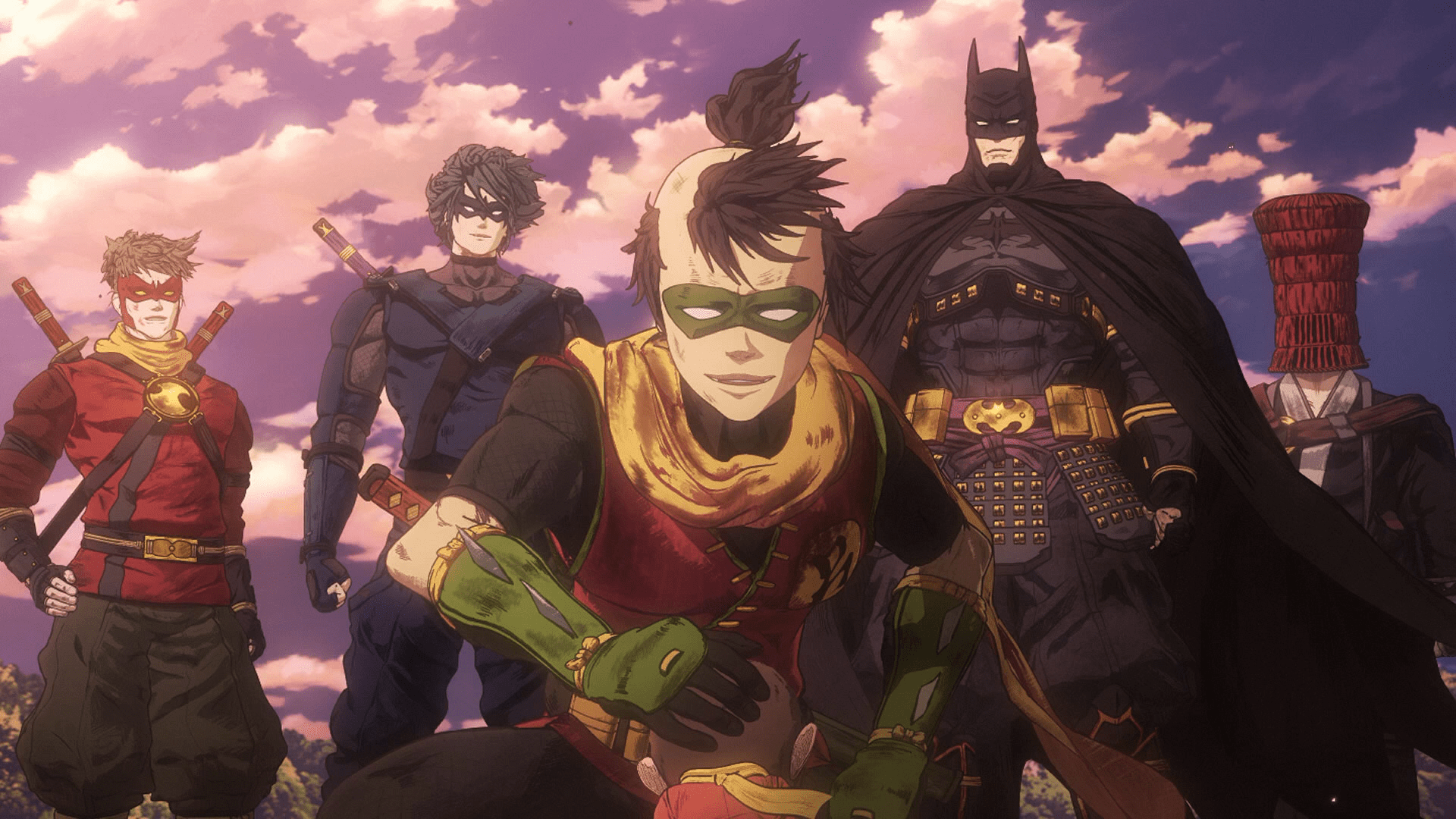 Бэтмен ниндзя. Бэтмен-ниндзя 2018. Batman Ninja аниме. Бэтмен-ниндзя Batman Ninja (2018, Япония, США).