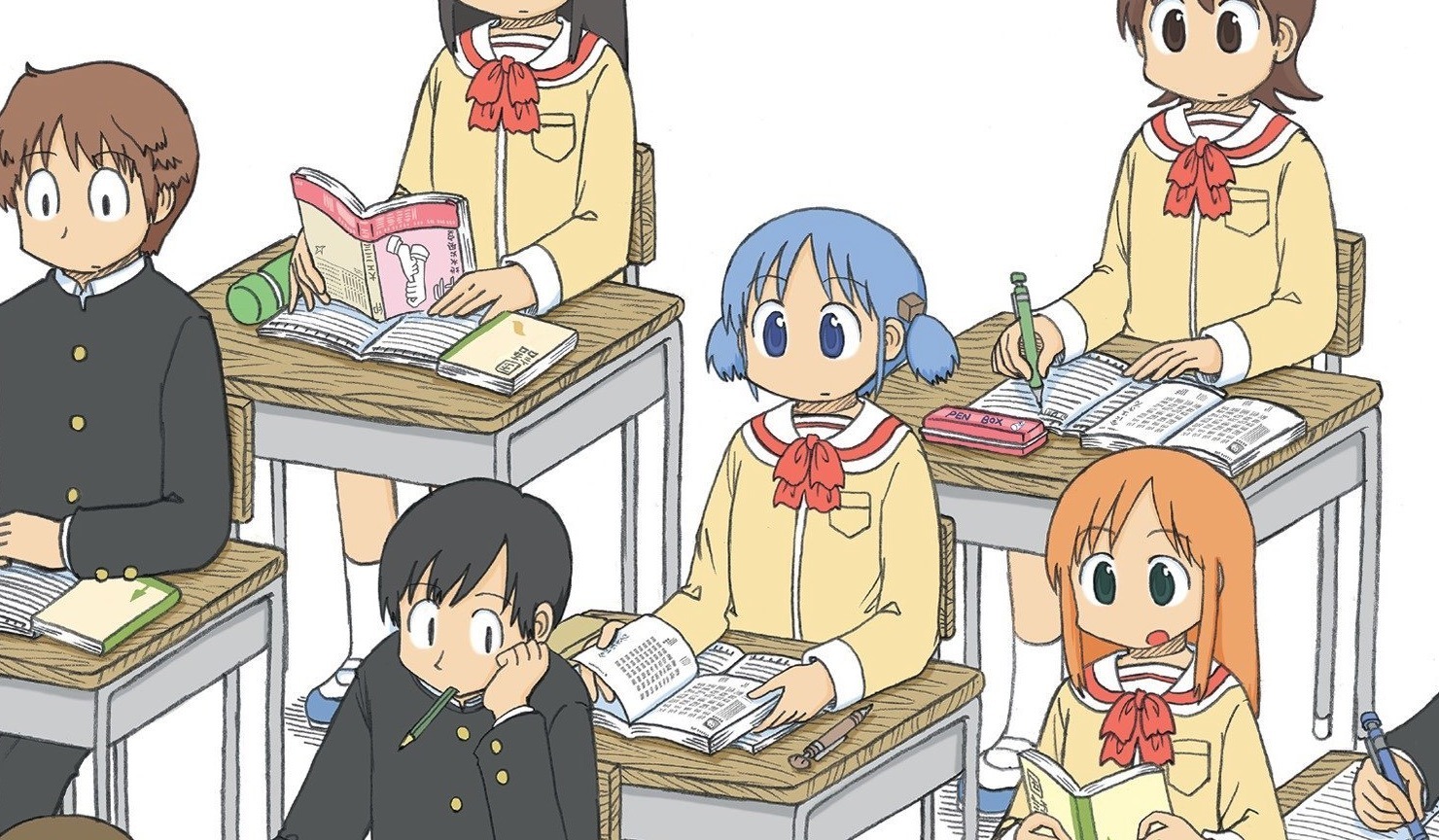 Nichijou манга скачать фото 75