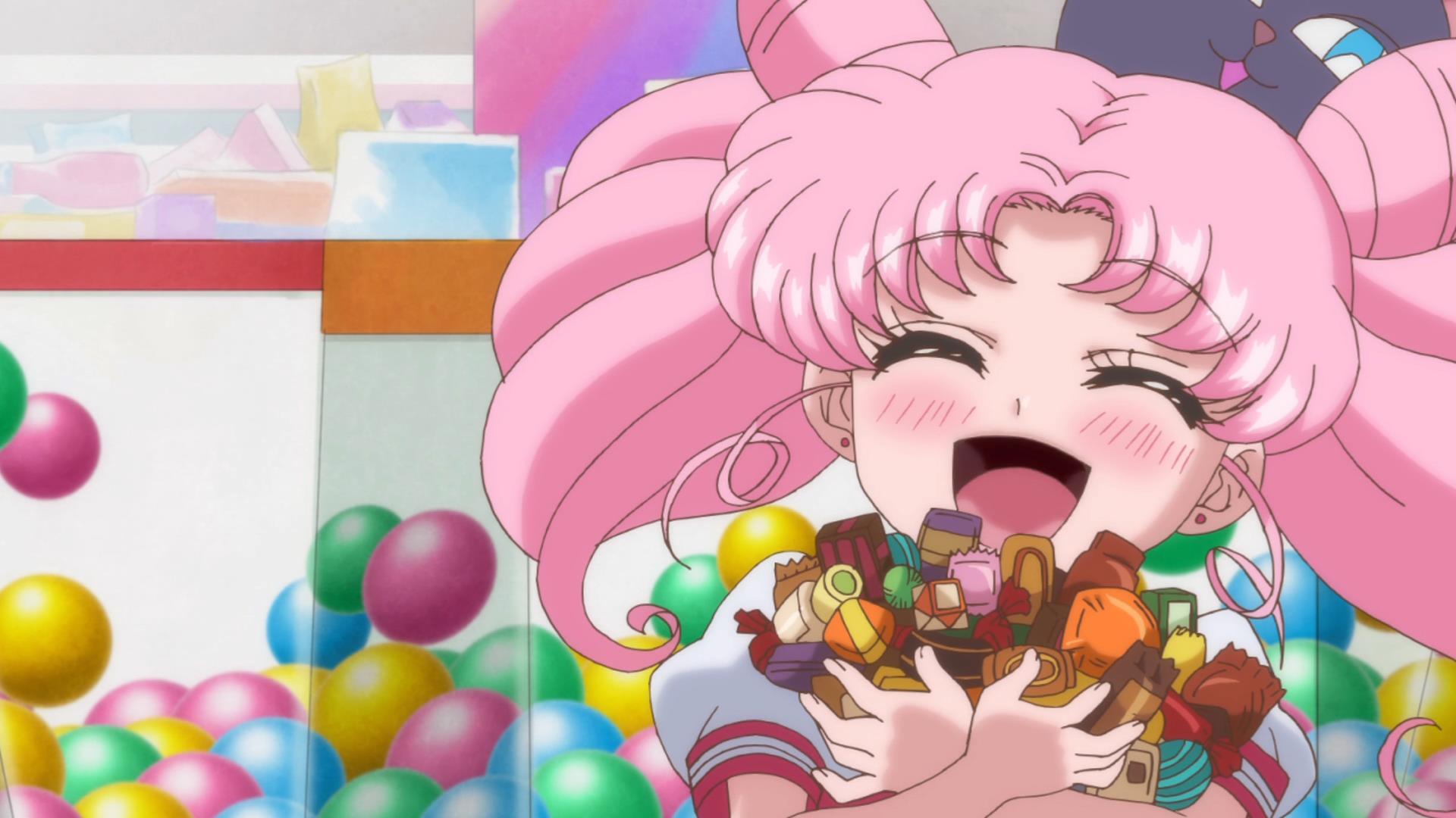 Chibiusa, like her mom, would absolutely steal your Halloween candy
