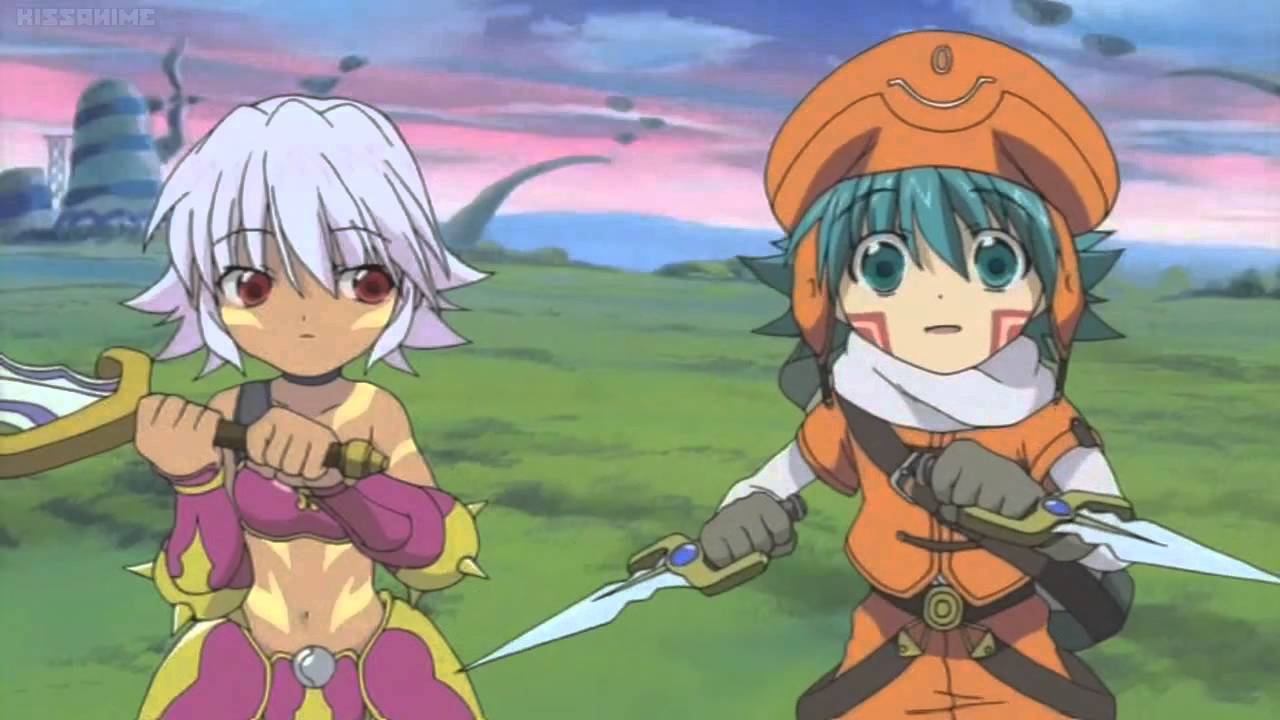 The stars of .hack//Legend of the Twilight