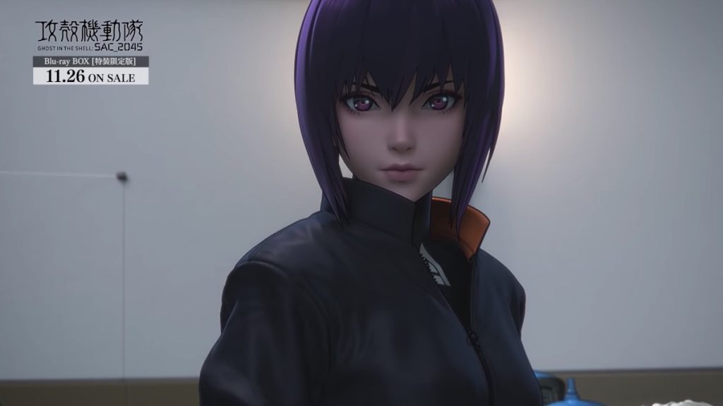 Ghost in the Shell: SAC_2045 Movie Trailer is All About Motoko