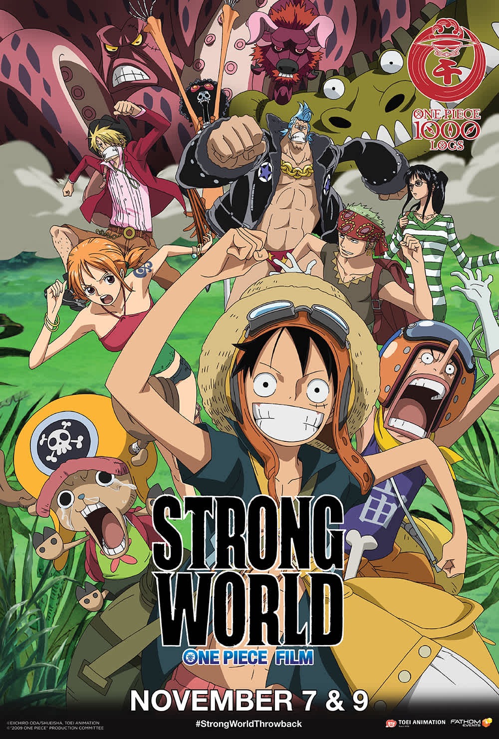 One Piece Celebrating Episode 1,000 With November Film Screenings