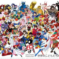 Tatsunoko Production Releases 60th Anniversary Art with 60 Characters