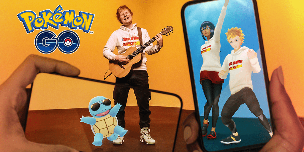 Ed Sheeran Doing Limited Time Collaboration with Pokémon GO