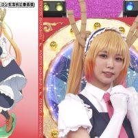 Love Live! VA Liyuu Shows Cosplay Skills with Dragon Maid Outfit