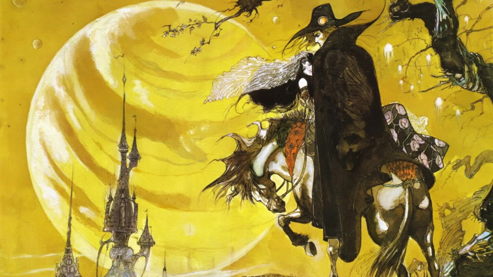 Vampire Hunter D - Amano Yoshitaka - Mobile Wallpaper by Amano