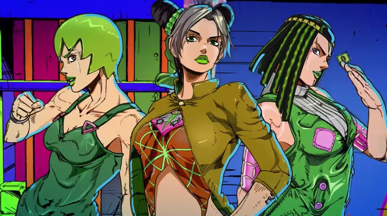 JoJo's Bizarre Encyclopedia on X: STONE OCEAN Opening Concept Art