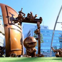 Doraemon Receives Giant Bronze Monument in Tokyo