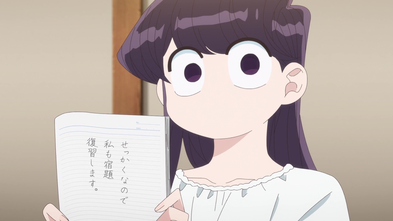 anime girls anime Komi san wa Comyushou desu Komi Shouko Komi Cant  Communicate  WallpaperAccessin