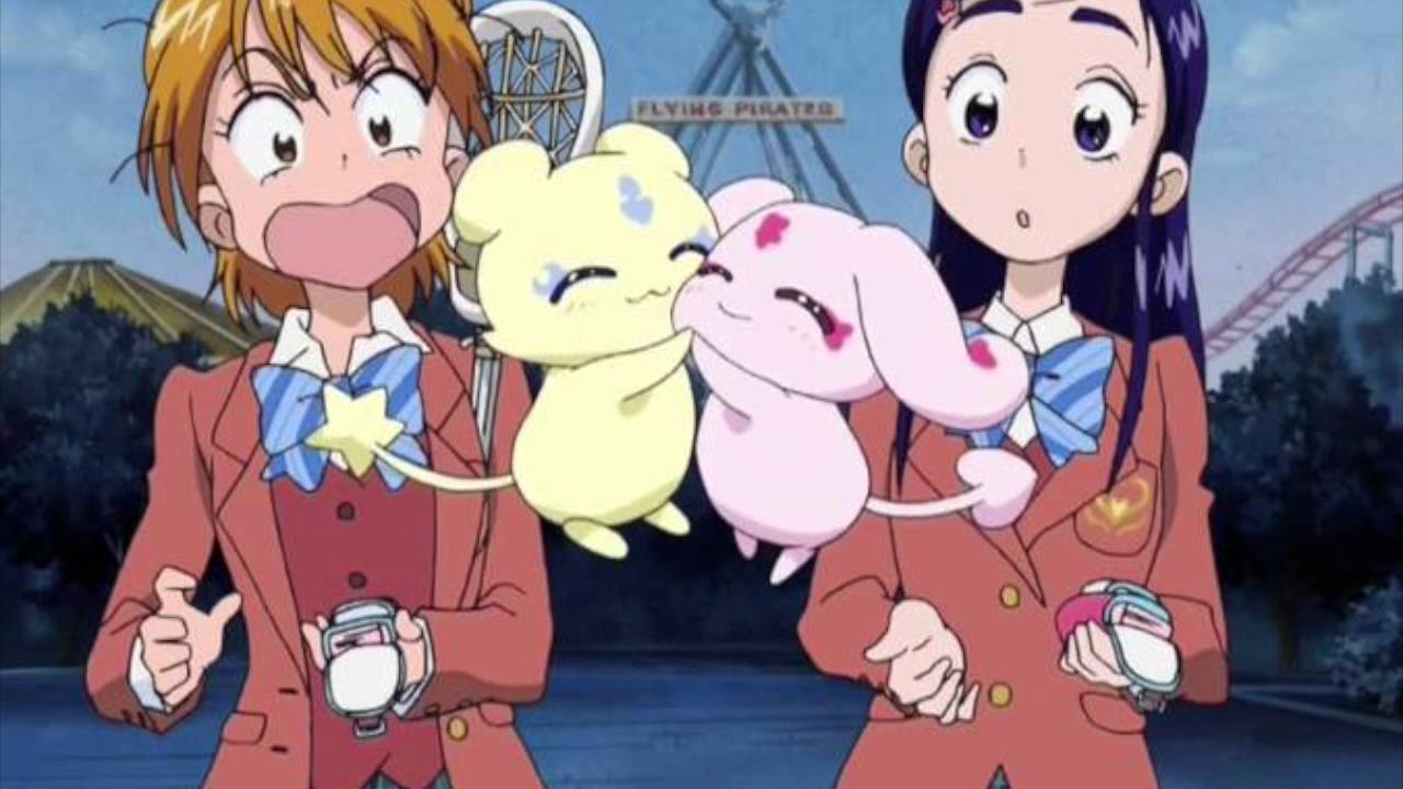 Nagisa, Mepple, Mipple, Honoka - Futari wa PreCure