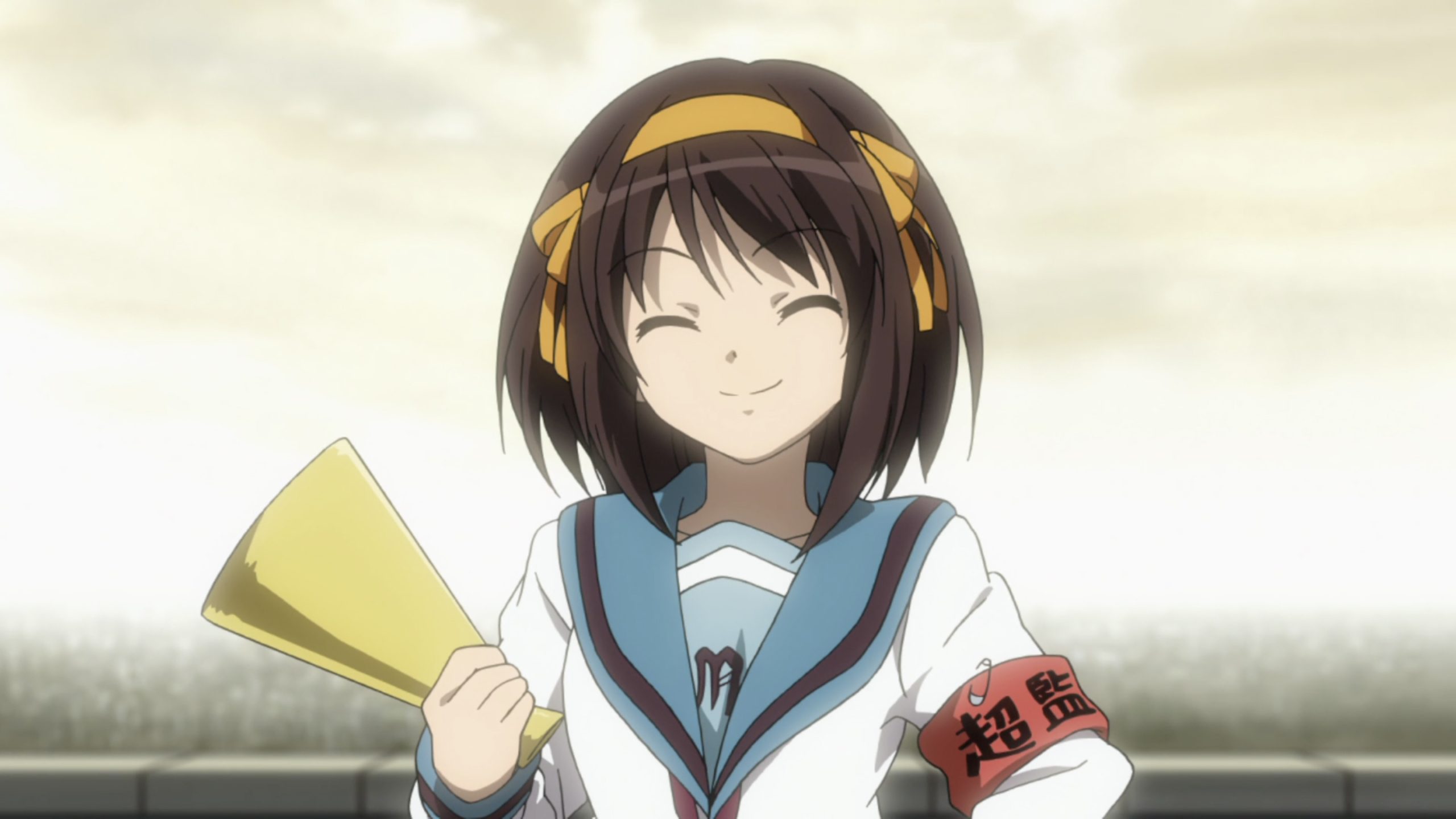 We're making New Year's Resolutions - Also here's a picture of Haruhi