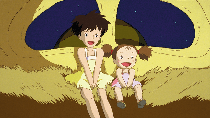 Satsuki and Mei, the alive protagonists of My Neighbor Totoro