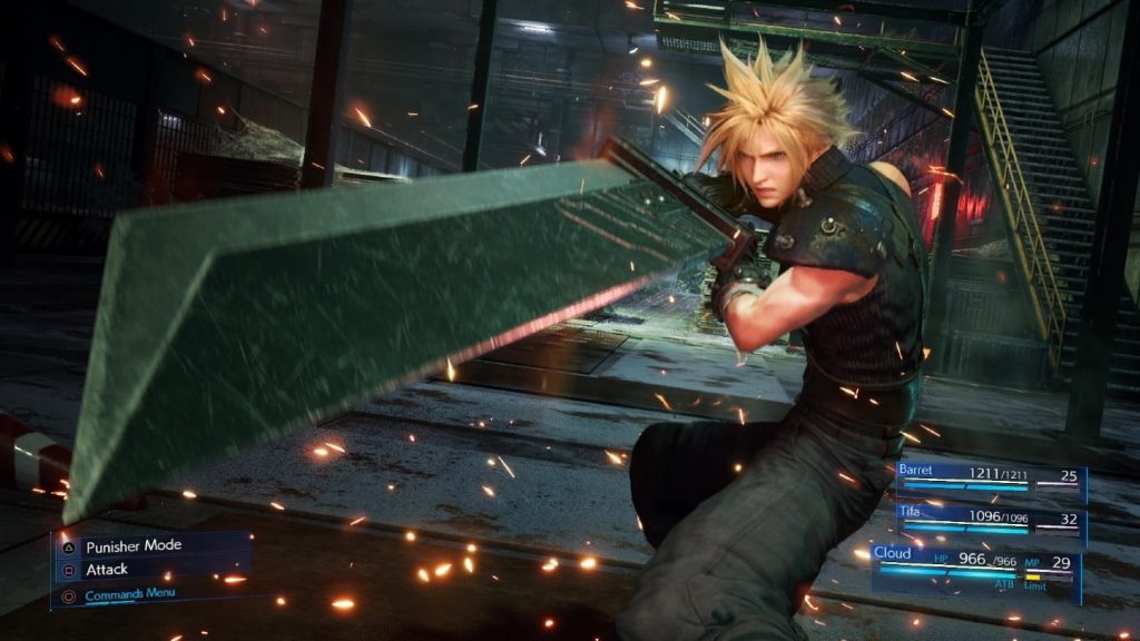 Keep Track of Time with a Clock Based on Cloud’s FFVII Remake Sword