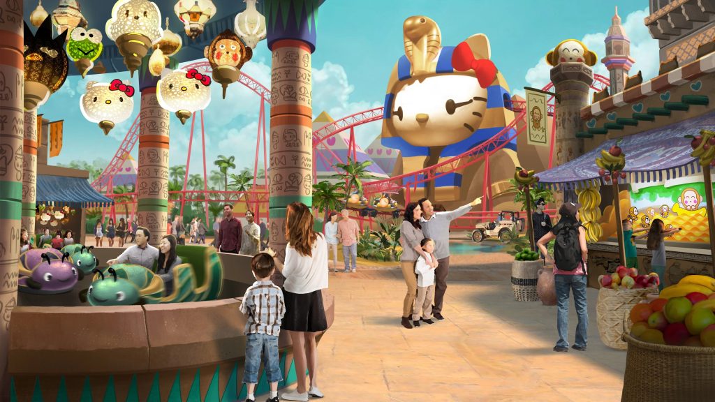Hello Kitty Theme Park Opens in China in 2025, Shares Concept Images