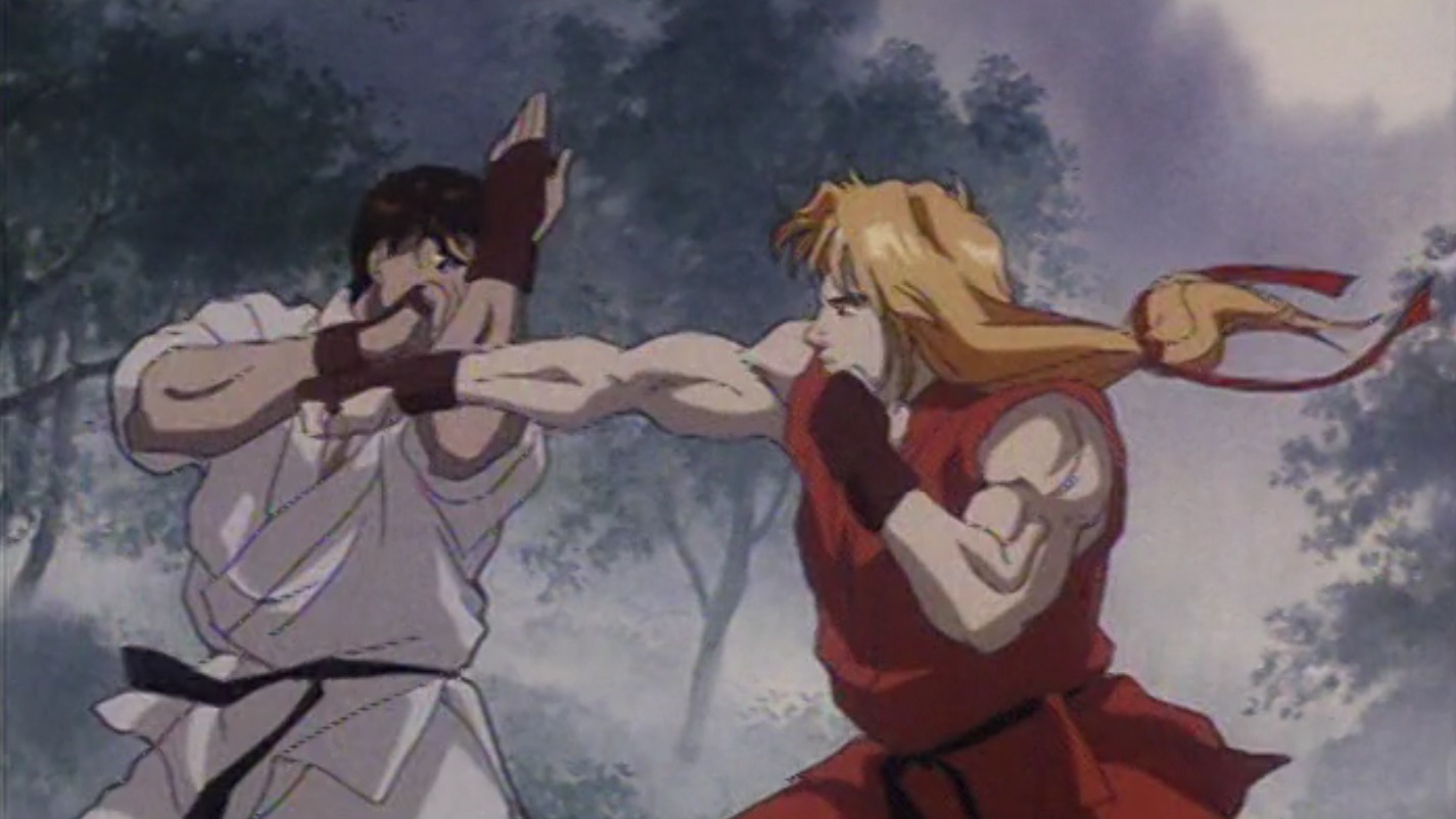There is an inordinate amount of Street Fighter anime