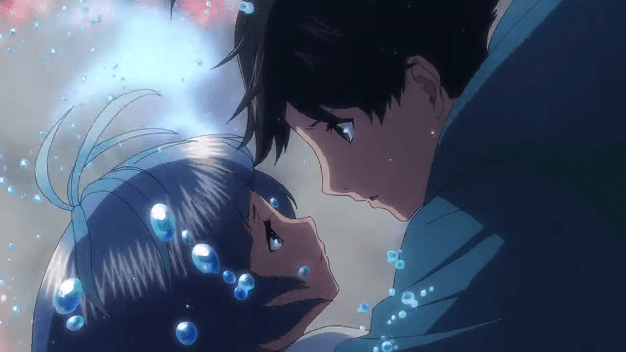 Inside the Antigravity Anime Romance in 'Bubble' - Netflix Tudum