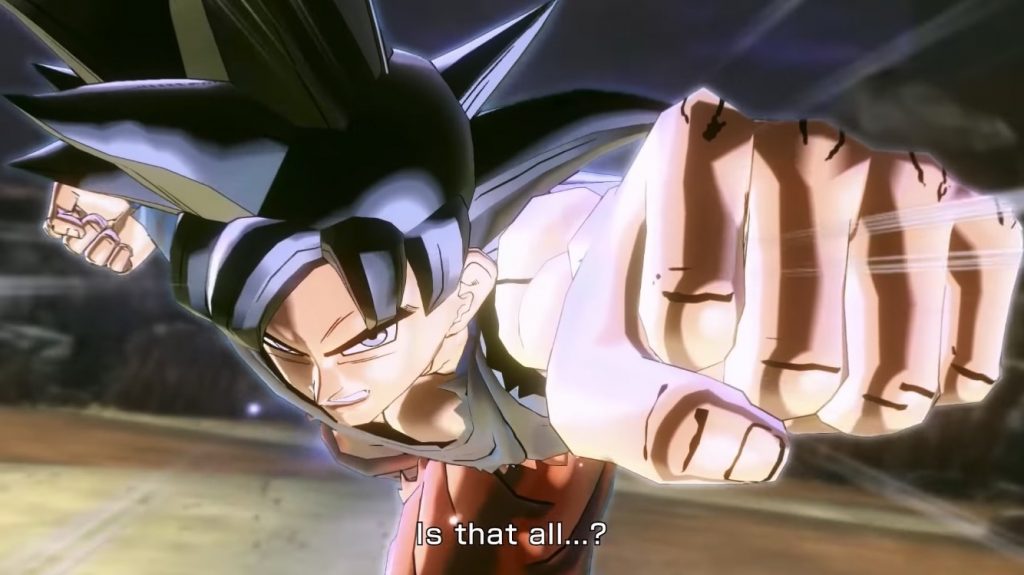 Dragon Ball Xenoverse 2 Powers Up with Goku Ultra Instinct -Sign- DLC