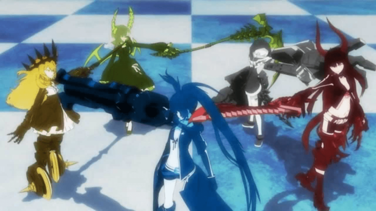 Black rock shooter all characters