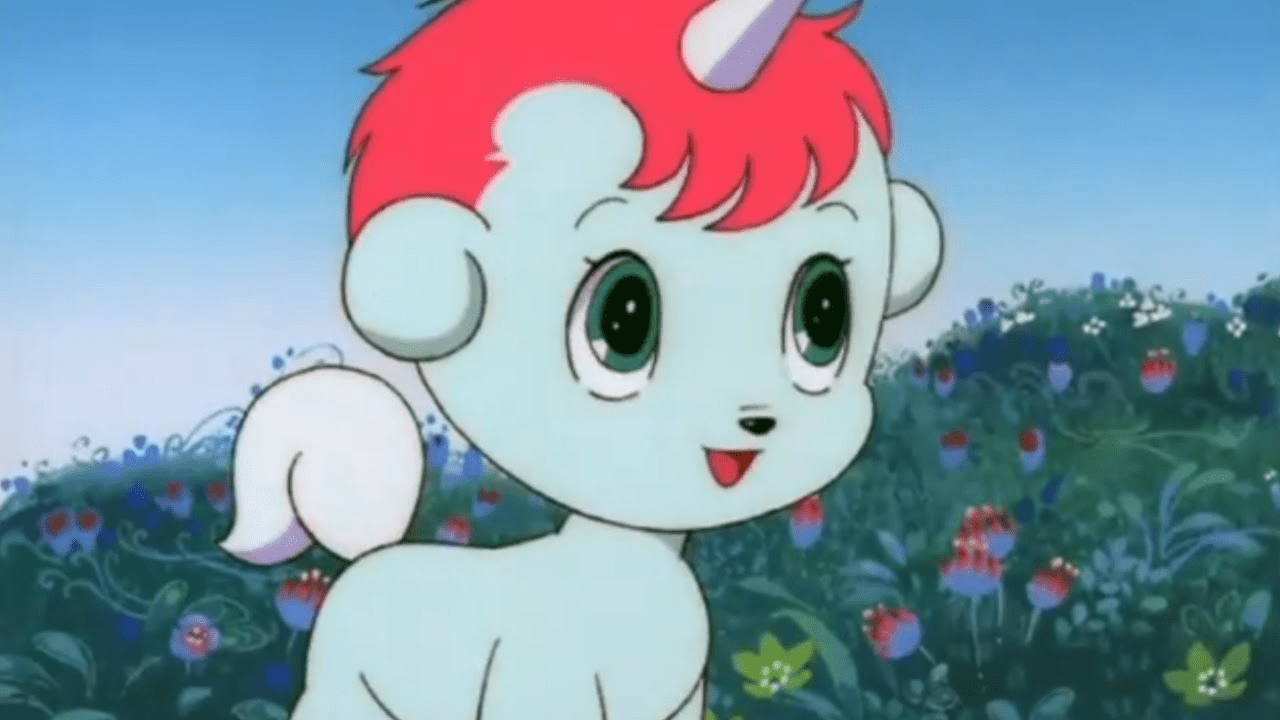 Cheerful Unico, friend to all the children.