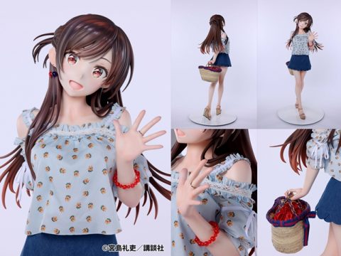 Life-Size Rent-a-Girlfriend Chizuru Figure Now Available for Date Photos