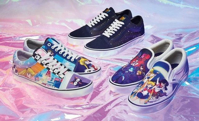 Sailor Moon Teams Up with Vans to Get Sparkly Shoes, Clothes and More