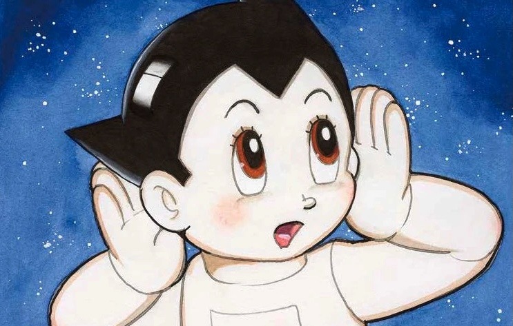 VINTAGE ASTRO BOY 3D HOLOGRAM ANIME MANGA JAPANESE TEZUKA