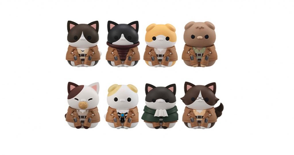Eight Attack on Titan Characters Get Feline Makeovers